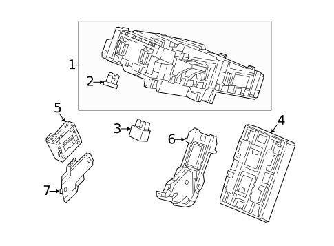 Fuse & Relay for 2020 Honda Accord #0