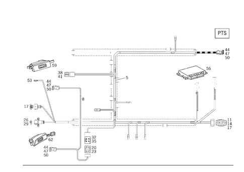 Parktronic System (Pts) for 2000 Mercedes-Benz E430 #0