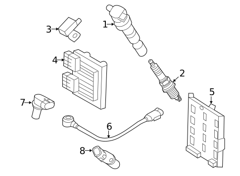 Ignition System for 2014 Kia Sedona #0