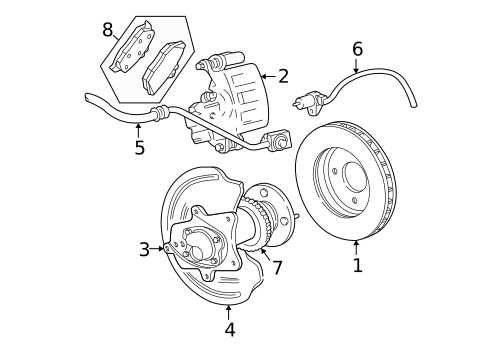 Anti-Lock Brakes for 2007 Ford Mustang #0