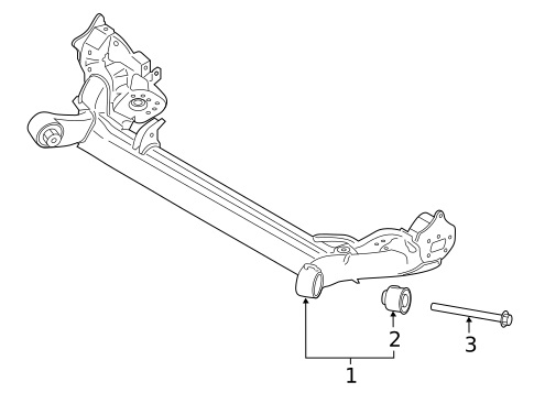 Rear Suspension for 2018 Ford EcoSport #2