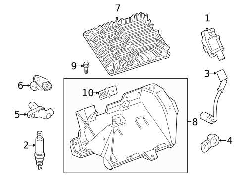 Ignition System for 2025 Cadillac Escalade #1