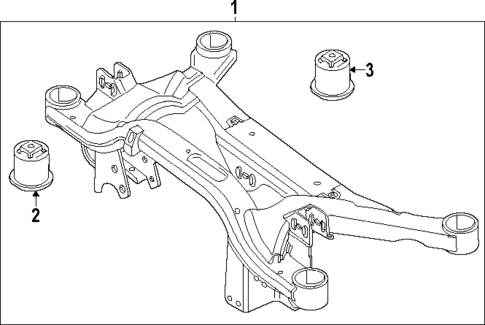 Suspension Mounting for 2025 Volkswagen Taos #1