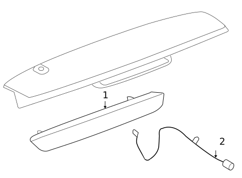 High Mount Lamps for 2008 Chevrolet Tahoe #0