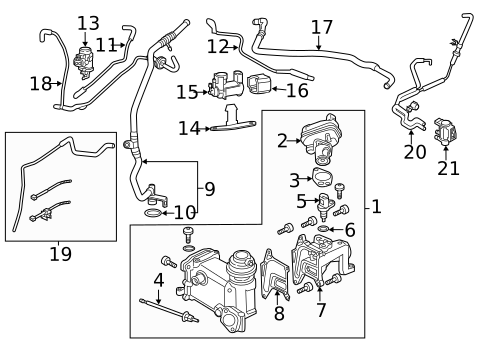Emission Components for 2015 Volkswagen Touareg #1