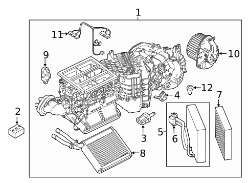 Auxiliary Heater & AC for 2017 Porsche Cayenne #2