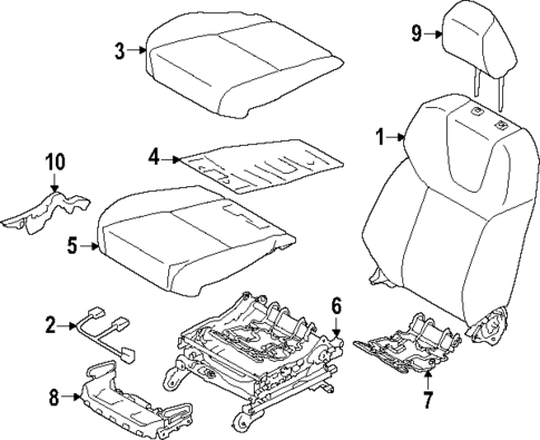 Heated Seats for 2023 Subaru WRX #0
