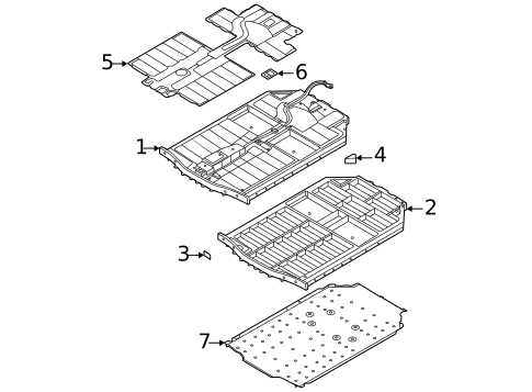 Battery for 2022 Porsche Taycan #0