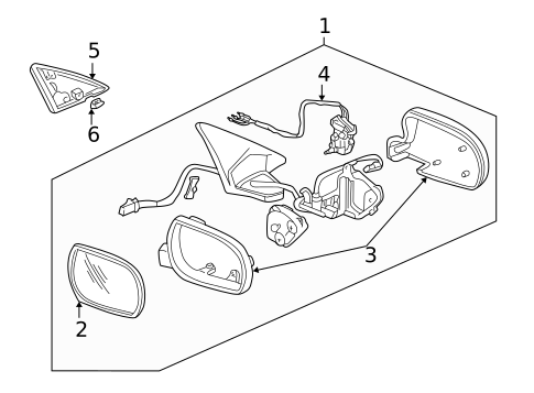 Mirrors for 1997 Acura Integra #0