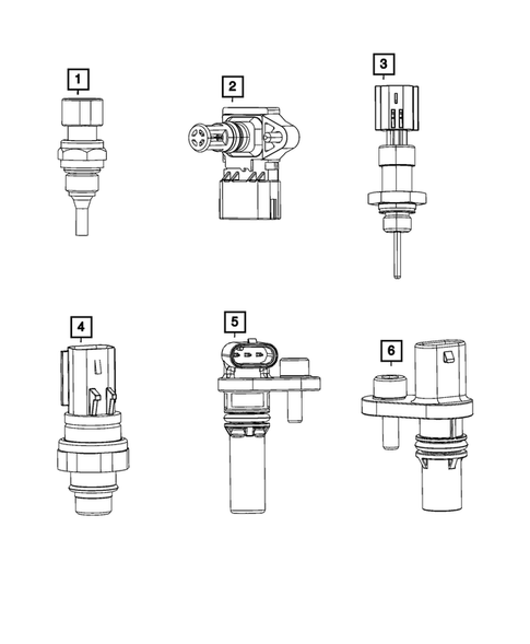 Sensors for 2023 Ram 2500 #0