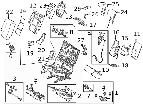 Second Row Seats for 2022 Mercedes-Benz GLS 63 AMG® #1