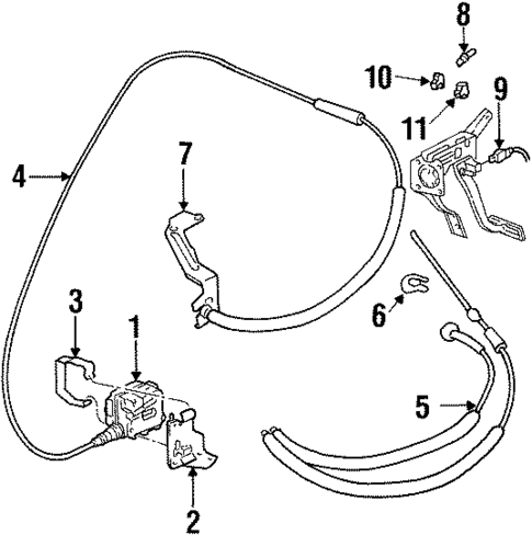 Fuel System Components for 1998 Oldsmobile Cutlass #1