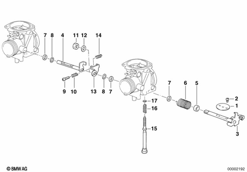 Carburetor for 1997 BMW-Motorrad F 650 ST #2