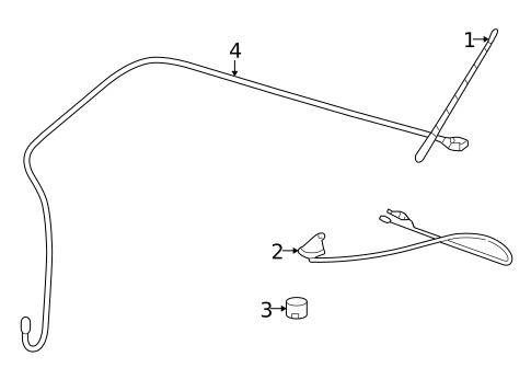 Antenna & Radio for 2009 Pontiac Vibe #0