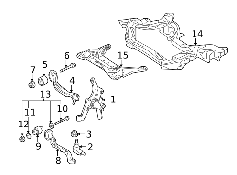 Suspension Components for 2016 Mercedes-Benz E350 #2