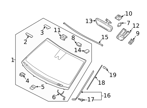 Wipers for 2017 Genesis G90 #1