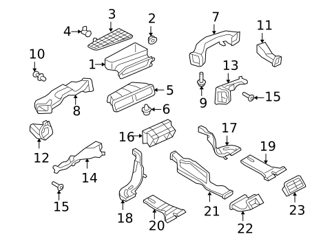 Ducts for 2013 Audi A5 Quattro #0