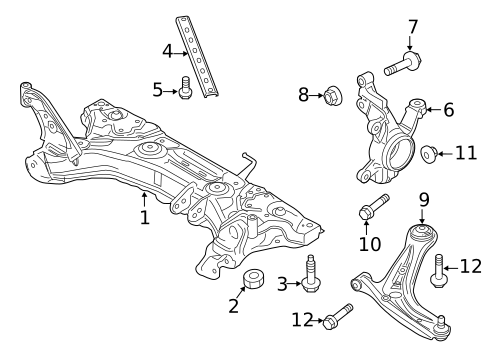 Suspension Components for 2013 Mazda 2 #0