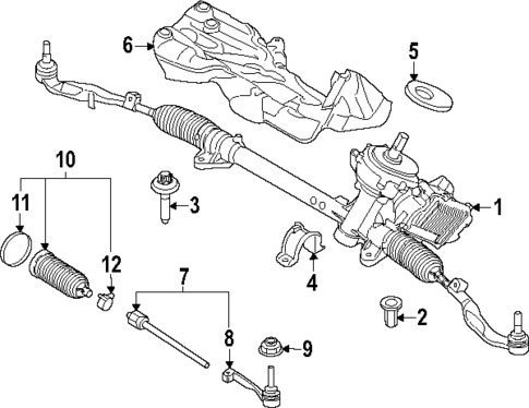 Steering Gear & Linkage for 2025 Mini Countryman #0