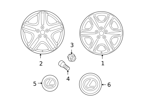 Wheels for 2006 Lexus LS430 #0