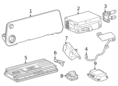 Sound System for 2023 Lexus LX600 #0
