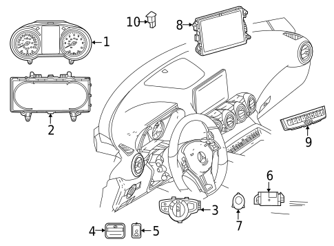 Ignition System for 2019 Mercedes-Benz AMG® GT S #5