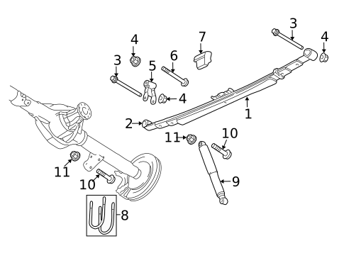 Rear Suspension for 2012 Ram 2500 #0