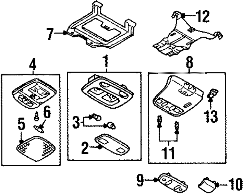 Bulbs - Chassis for 2001 INFINITI G20 #5