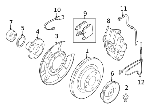 Brake Components for 2015 BMW 428i #3