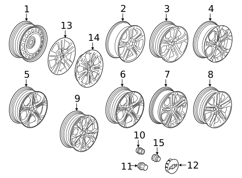 Wheels for 2018 Chevrolet Cruze #0