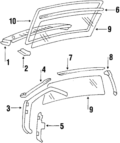 Cowl for 1986 Pontiac T1000 #0