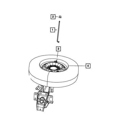 Wheel Spare for 2015 Ram 3500 #1