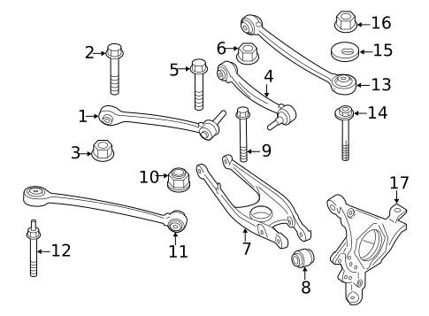 Rear Suspension for 2015 BMW M3 #0