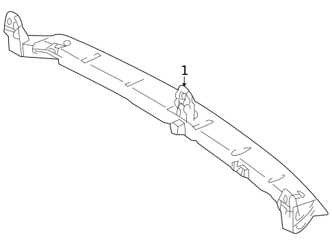 High Mounted Stop Lamp for 2018 Mercedes-Benz GLC43 AMG #0