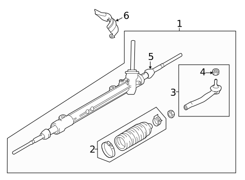 Steering Gear & Linkage for 2021 Nissan Qashqai #0