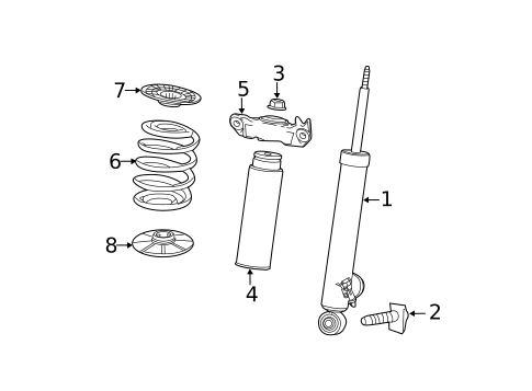 Shocks & Components for 2016 Buick Regal #2