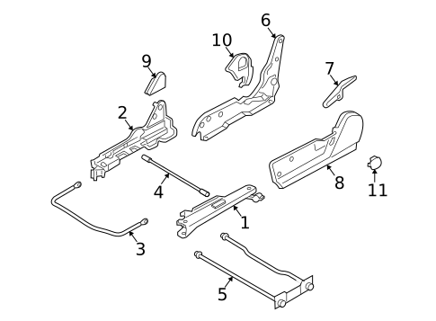 Tracks & Components for 2004 Subaru Baja #0