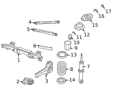 Shocks & Struts for 2005 Mini Cooper #0