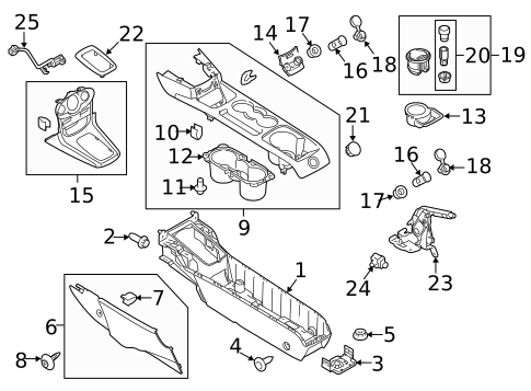 Parking Brake for 2012 Ford Fiesta #0