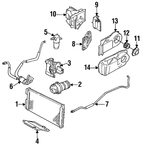 Blower Motor & Fan for 1991 Oldsmobile 98 #0