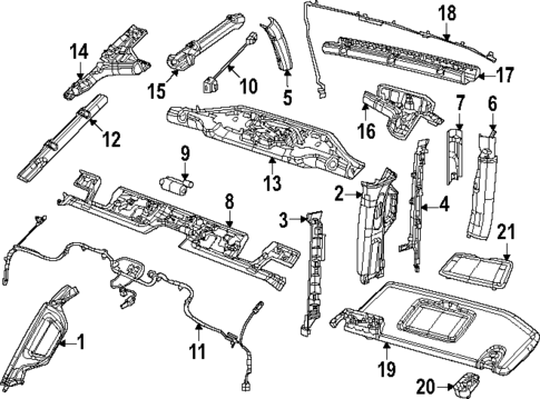 Interior Trim - Roll Bar for 2018 Jeep Wrangler #0