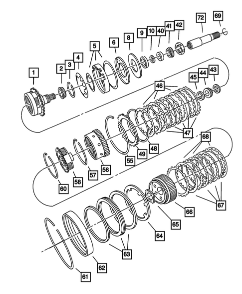 Gear Train for 2007 Dodge Magnum #0