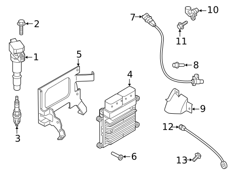 Powertrain Control for 2022 Hyundai Santa Fe #0