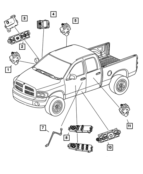 Switches for 2002 Dodge Ram 1500 #0