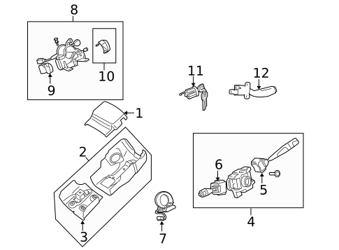 Switches for 2011 Mitsubishi Endeavor #0