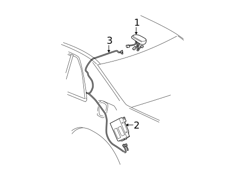 Antenna & Radio for 2006 Cadillac DTS #0