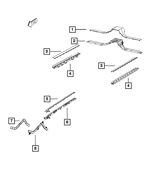 Wiring-Body and Accessories for 2015 Jeep Grand Cherokee #4