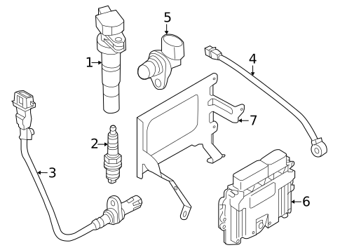 Ignition System for 2023 Kia Seltos #0