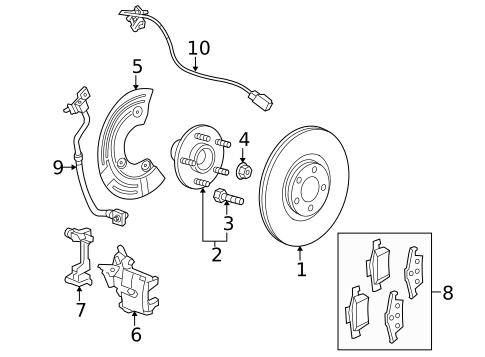 Rear Brakes for 2007 Jaguar S-Type #0