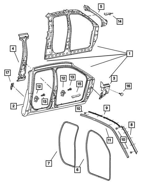 Aperture Panel for 2007 Dodge Ram 3500 #1